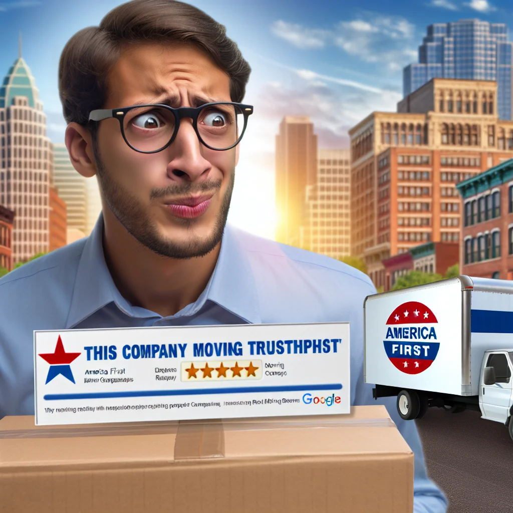 America First Moving reviews on Google - trustworthiness explored