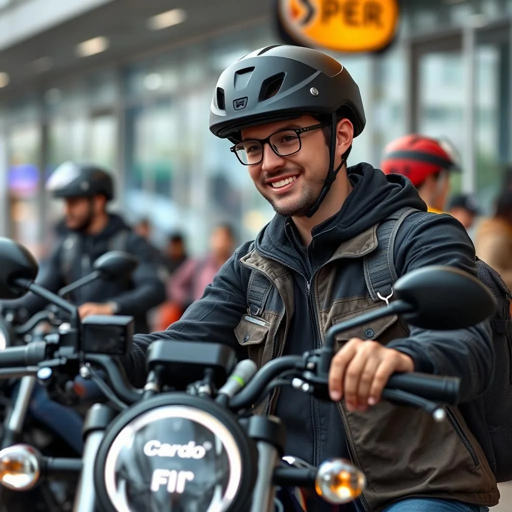 Cardo Packtalk review showcasing its features for connected riding.