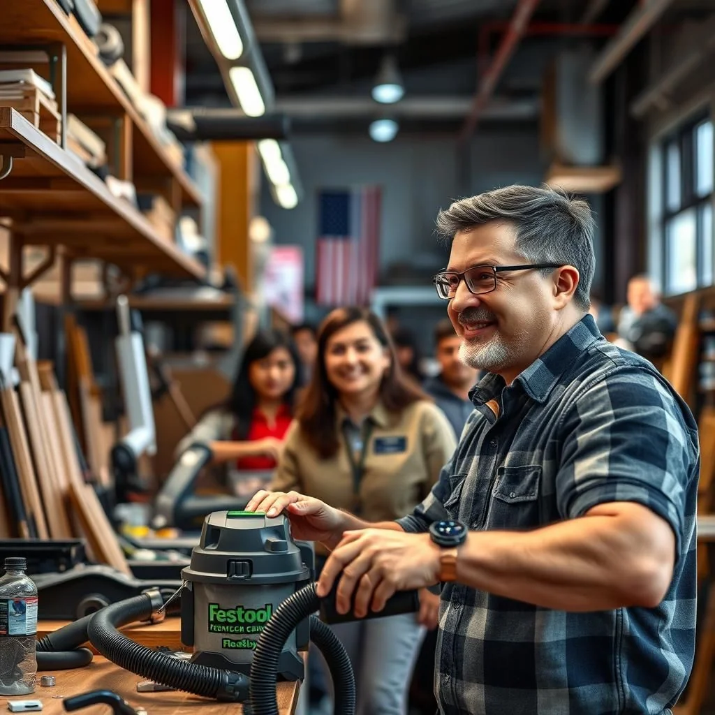 Detailed festool vacuum review highlighting features and performance.